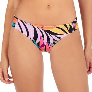 Hurley Juniors Tropic Dance Bikini Bottom - Black Multi - Size M
